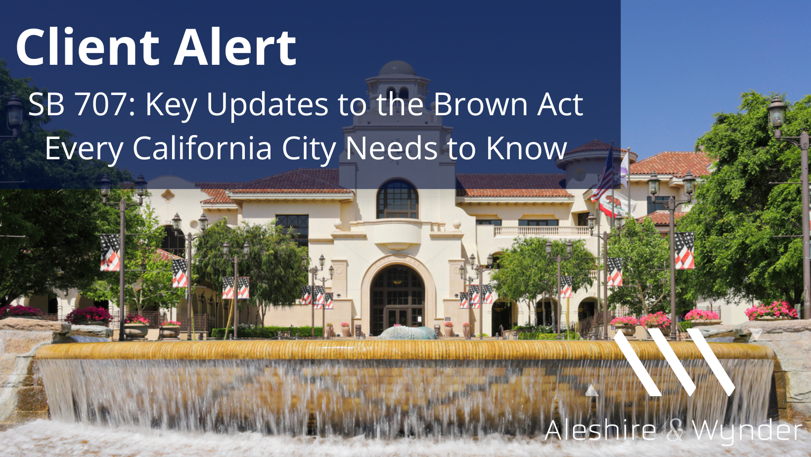 SB 707: Key Updates to the Brown Act Every California City Needs to Know